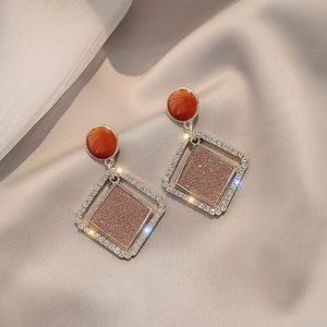 Vintage Geometric Earrings